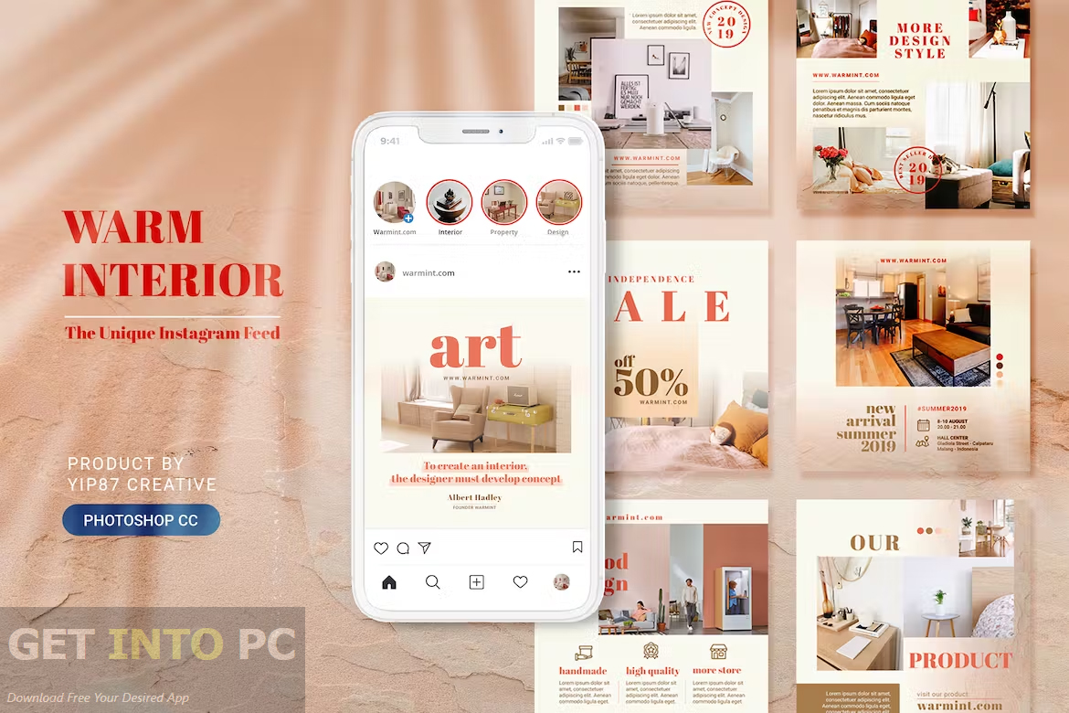 Envato Elements - Promotion Instagram Stories - 335 PSD Offline Installer Download