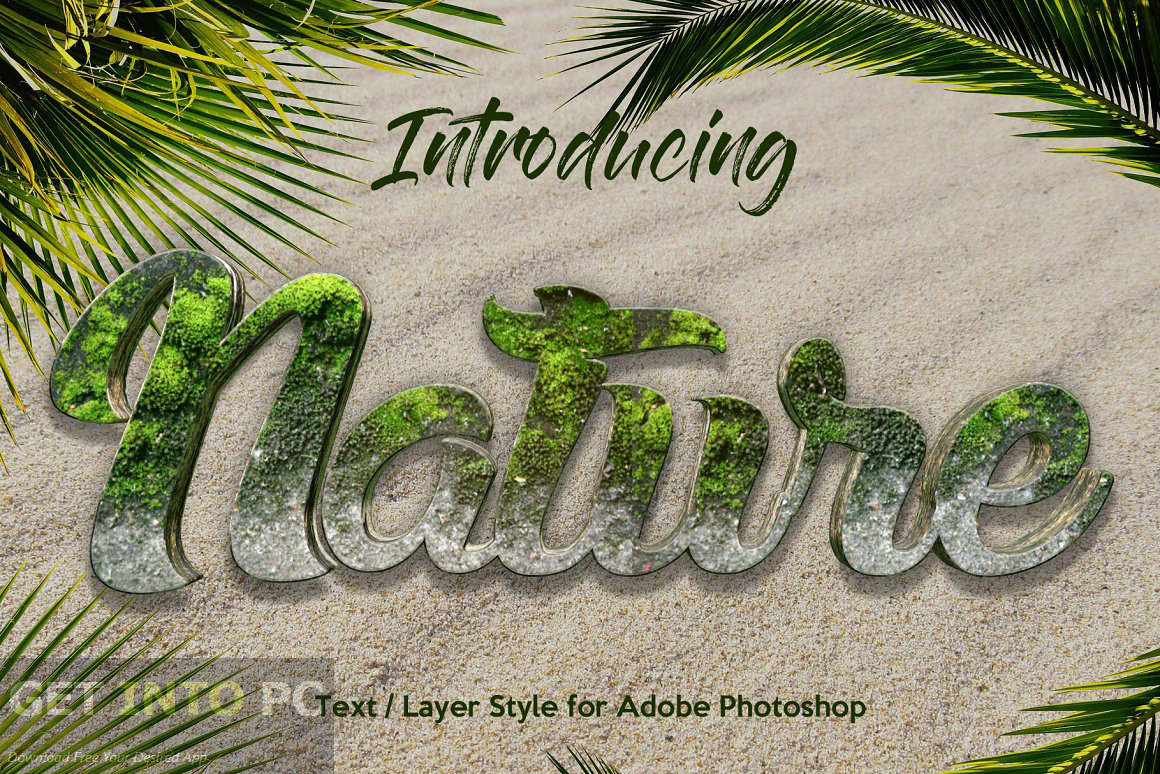 CreativeMarket - 10 Natural Texture Text Effects [ASL, PSD] Latest Version Download