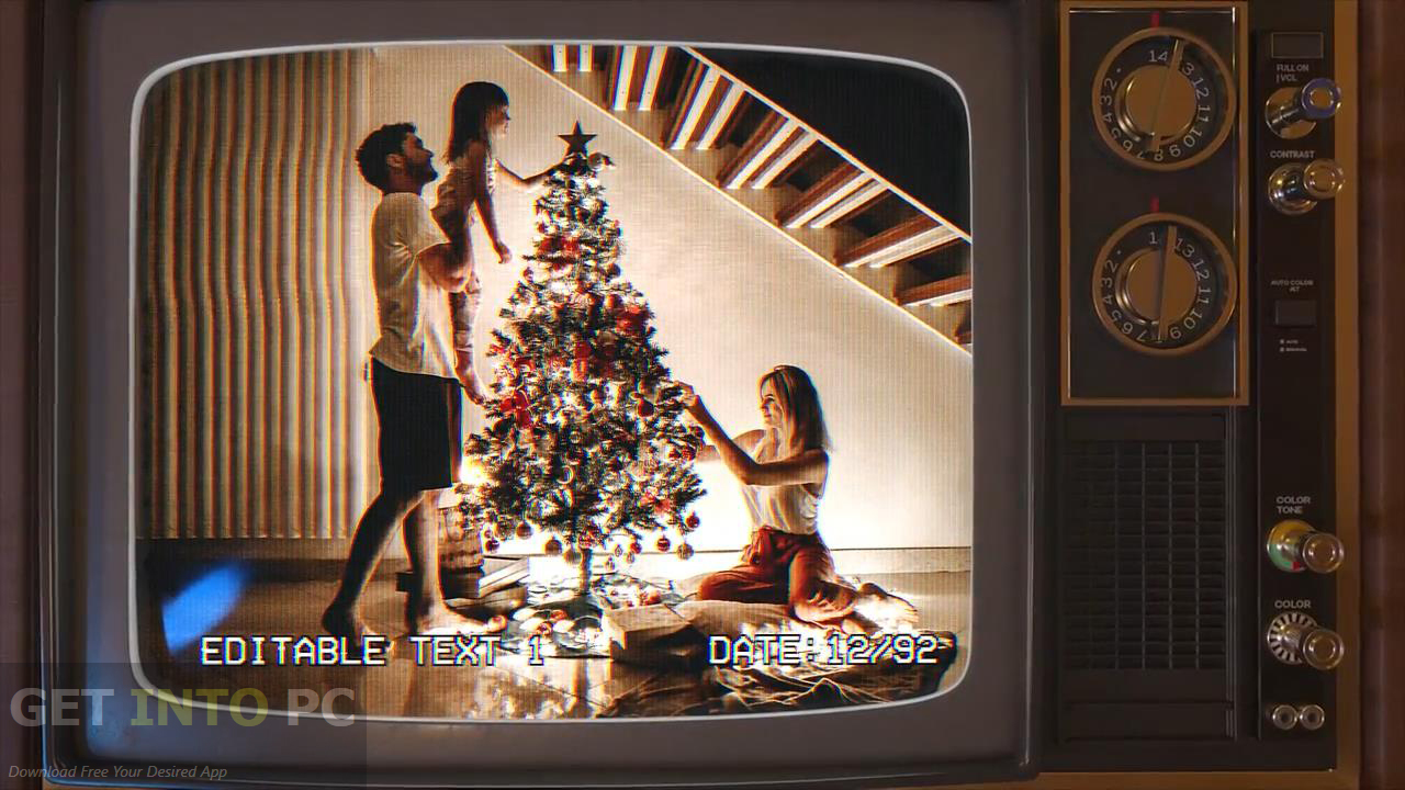 Motion Array - Old TV Winter Slideshow [AEP] Latest Version Download