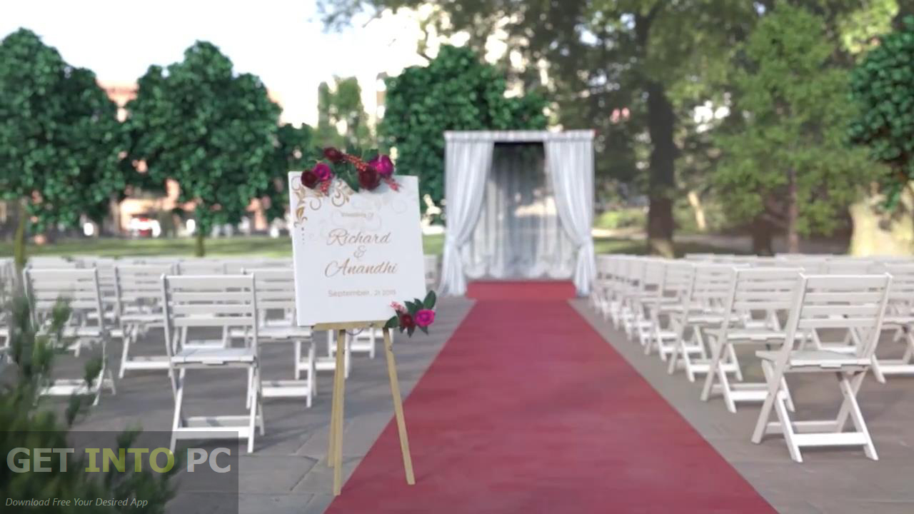 Motion Array - Wedding Welcome Sign [AEP] Latest Version Download
