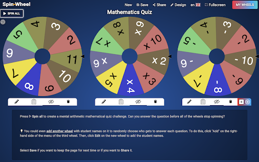 Download Interactive Learning & Fun with Spin the Wheel