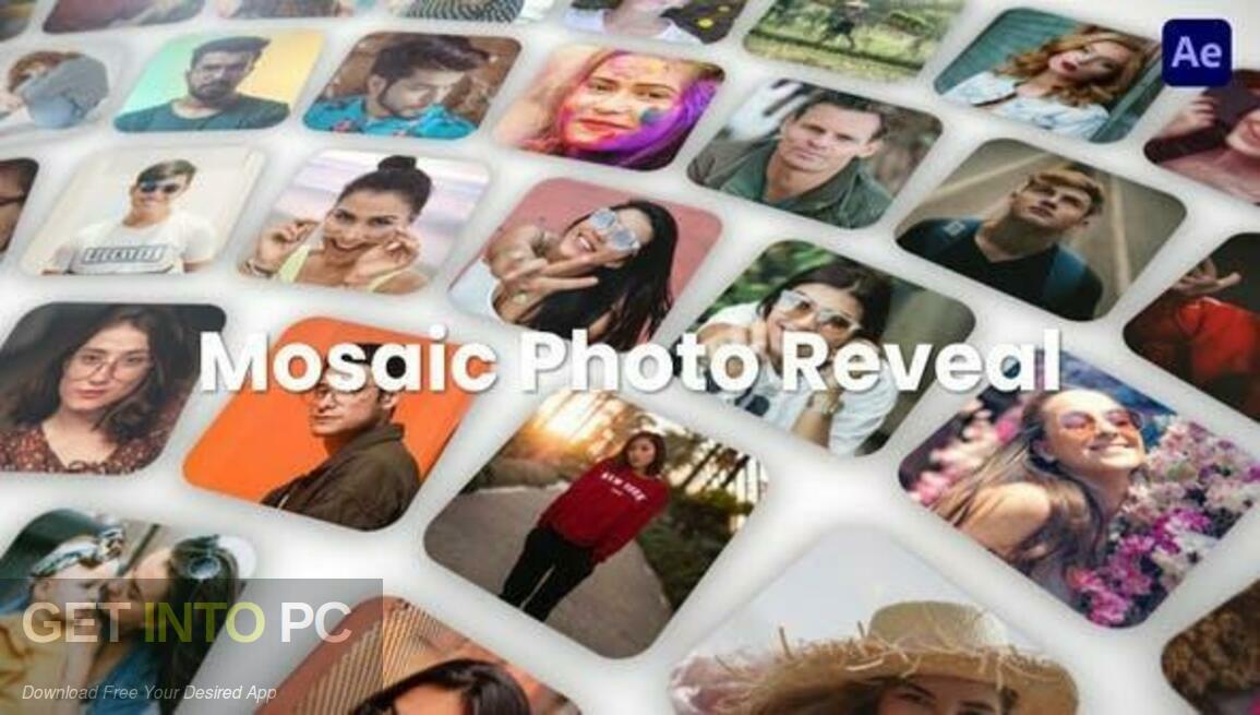 Download Mosaic Photo Reveal [AEP] Free Download Free Download