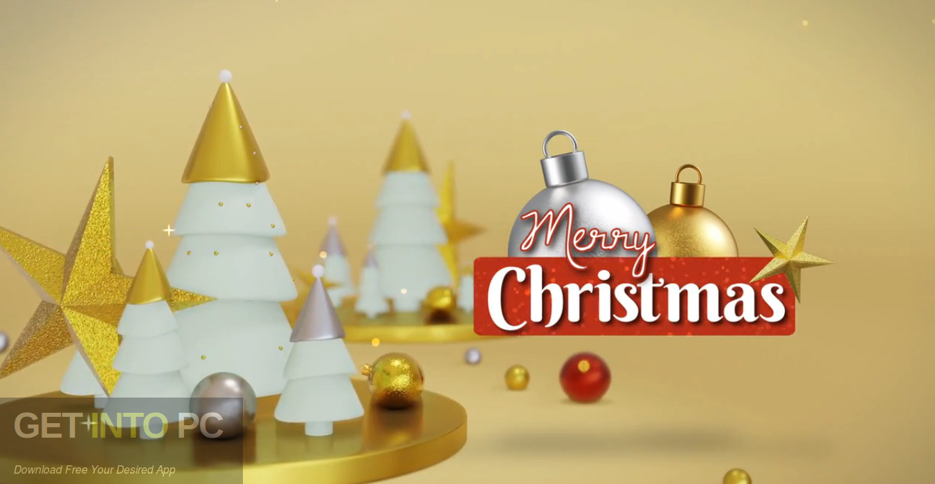Download Motion Array – Merry Christmas Greeting [AEP] Free Download