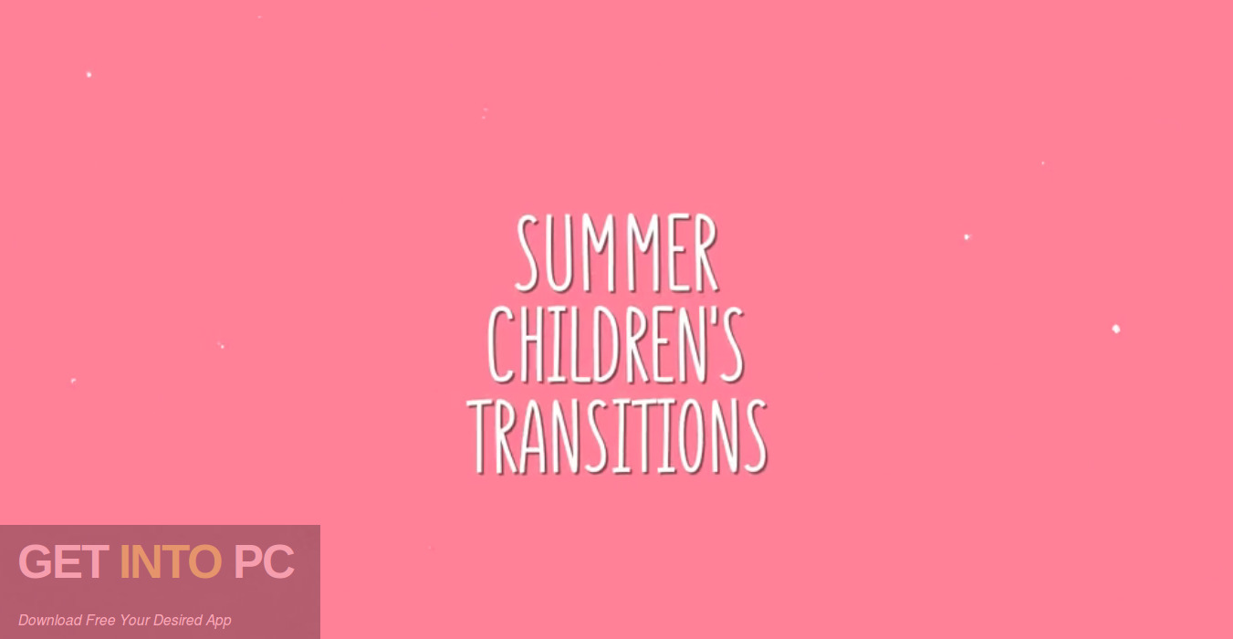 Download Motion Array – Summer Children’s Transitions Pack [AEP] Free Download