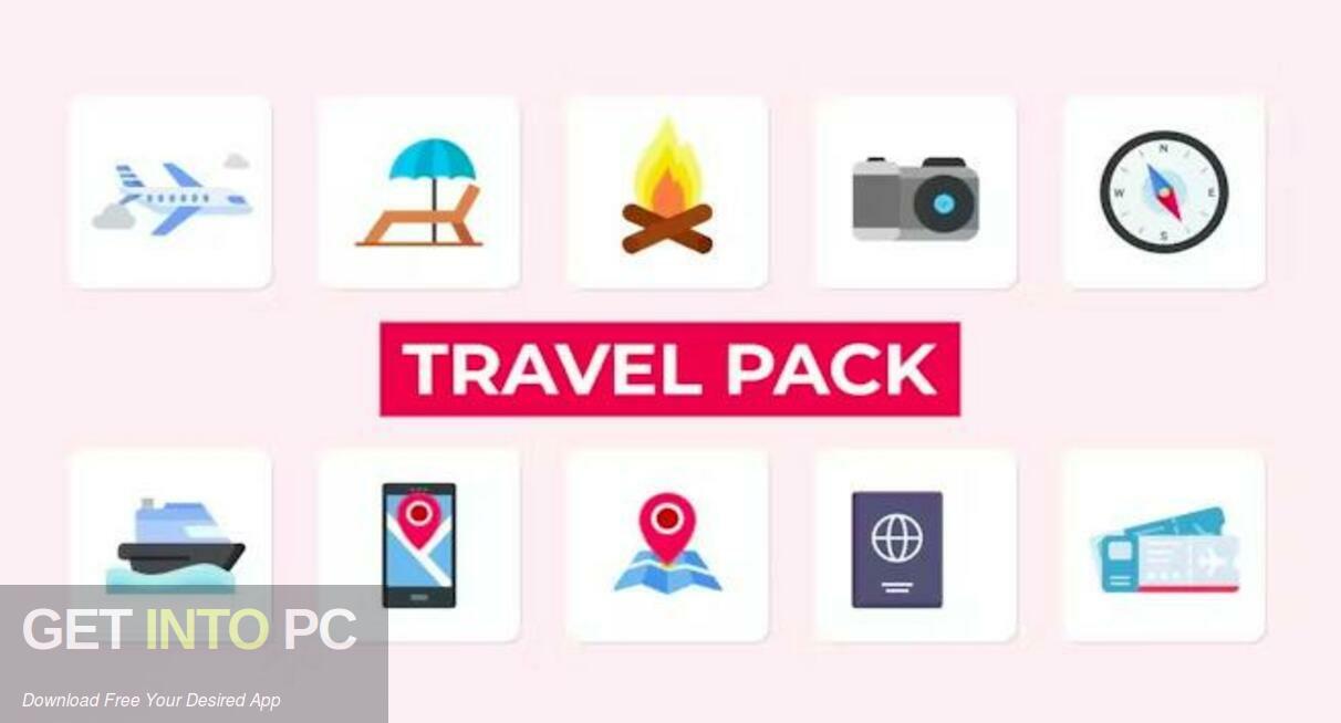 Download Motion Array – Vacation Travel Hand Drawn Titles [AEP] Free Download
