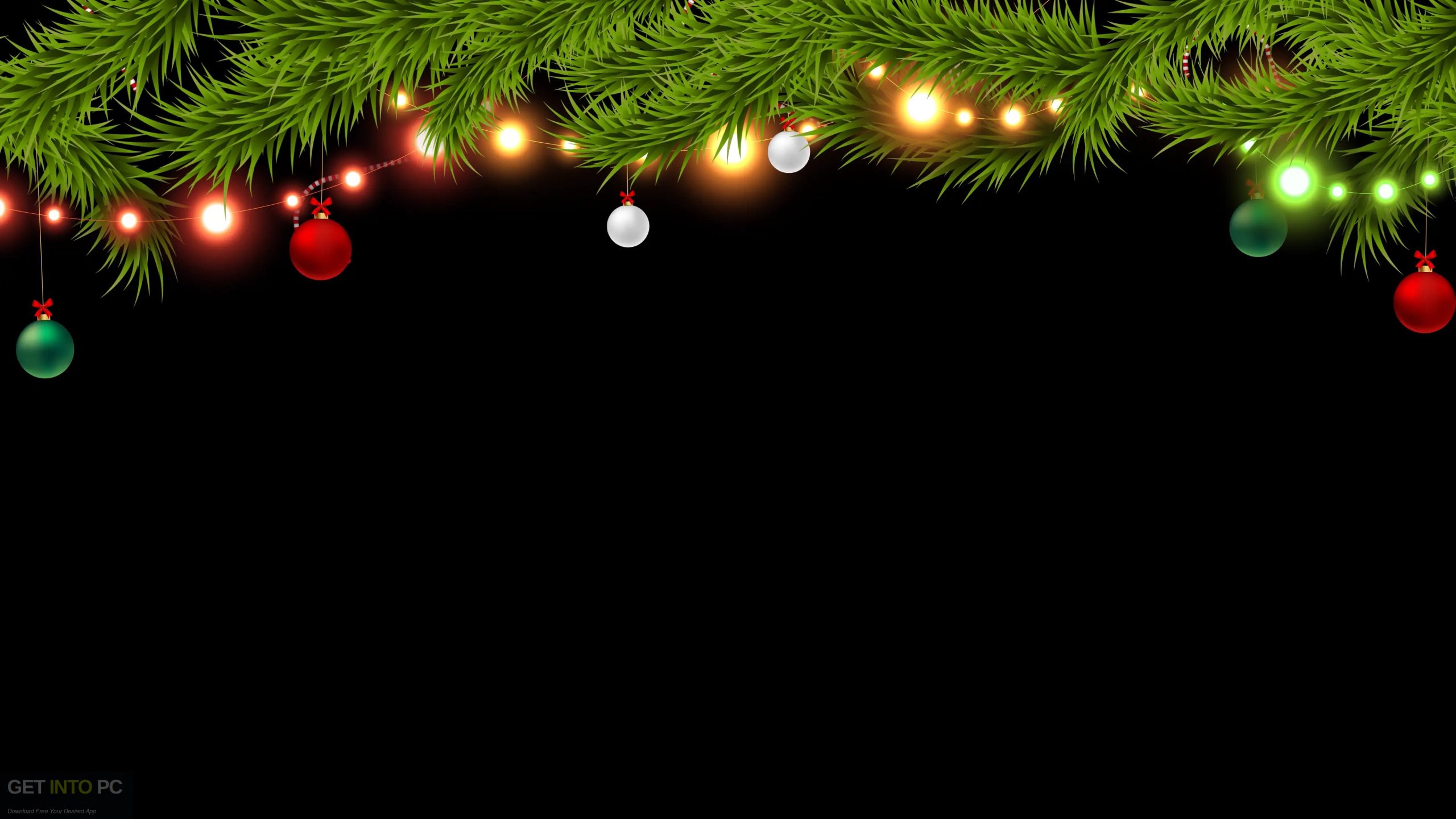 Download Christmas animation frame 4K [MOV] Free Download