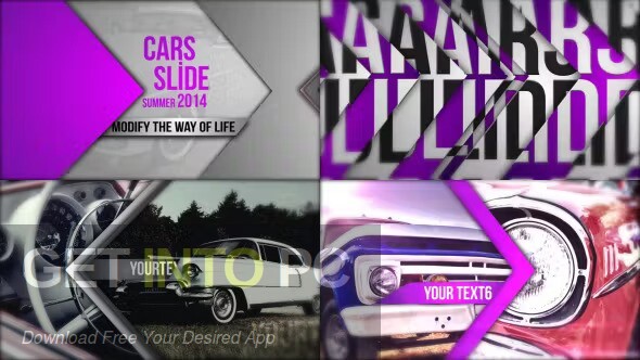 Download Cars Slide Show [AEP] Free Download