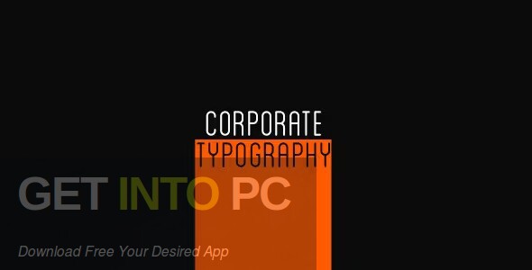 Download Corporate Typography [AEP] Free Download